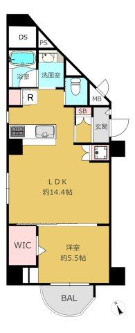 【間取り】 | イトーピア五反田マンション
