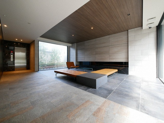 レジュールアッシュOSAKA新深江のロビー