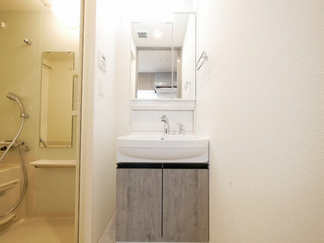 レジュールアッシュOSAKA新深江の独立洗面台