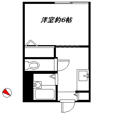 フローラ東中野 の間取り