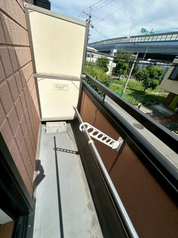 サンハイツ香枦園のバルコニー