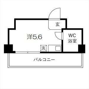 コスモプラザ三宮の間取り