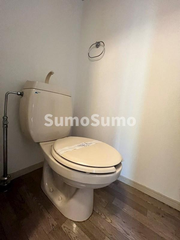 グリーンシャトレⅡのトイレ|落ち着いた色調のトイレです