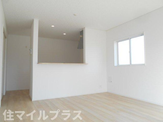 【居間・リビング】 | 矢吹町東郷新築一戸建て2棟 | ゆったり過ごせるリビングです