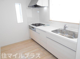 【キッチン】 | 矢吹町東郷新築一戸建て2棟 | お料理しやすいキッチンです