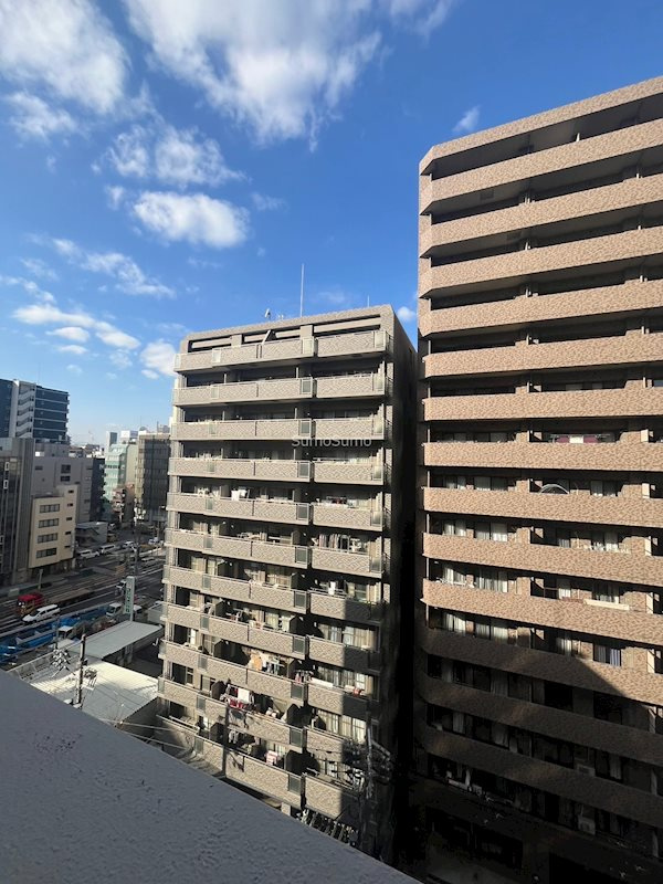 クロスレジデンス大阪新町の展望