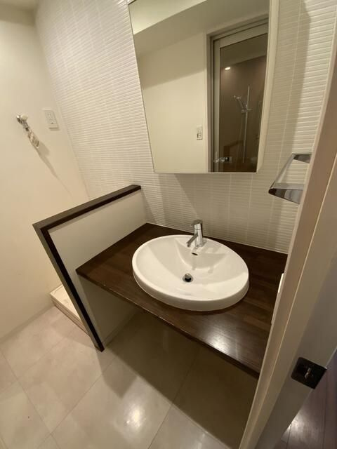 ゾンネンハイム元麻布の独立洗面台