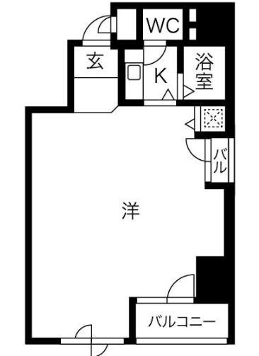 ディアコート船場の間取り