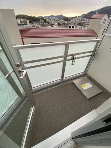 スワンズシティ神戸ウエストのバルコニー