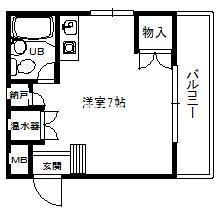 どみとりーときわⅡの間取り