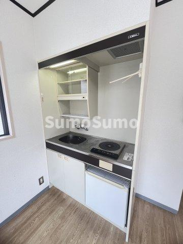どみとりーときわⅡのキッチン|きれいなキッチンです