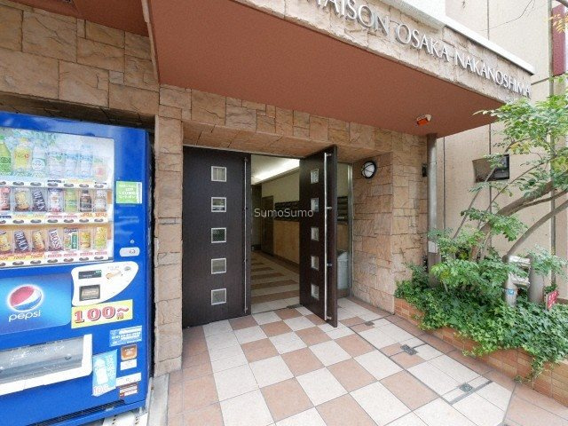 ダイドーメゾン大阪中之島のエントランス|毎日通るエントランスはこのようになっています