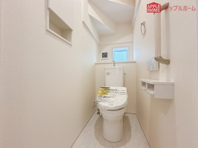 [新築住宅] 東松山市六軒町 全3棟のトイレ