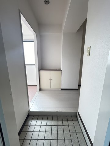 ジョイ福住マンションの玄関