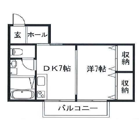 ディアス親和の間取り
