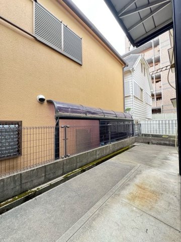 パセオ六甲のバルコニー
