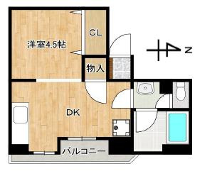 トーアハイツの間取り