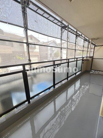 ハイツ仏天垣のバルコニー|広々としたバルコニーです