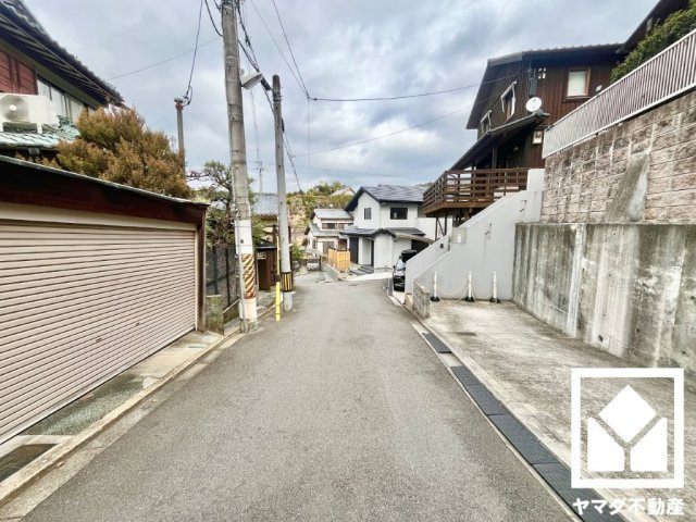 伏見区深草願成町の前面道路含む現地写真