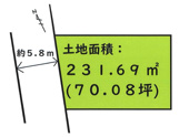 四街道市物井　売地　物井駅の画像