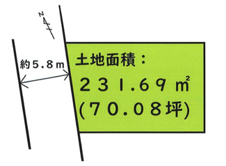 【土地図】 | 四街道市物井　売地　物井駅
