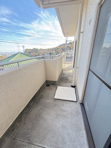 シャロン長田のバルコニー