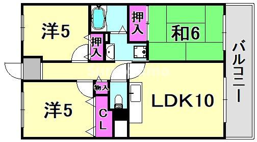 ストークコートの間取り
