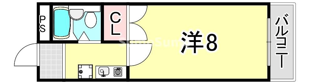 ノーブル日高の間取り