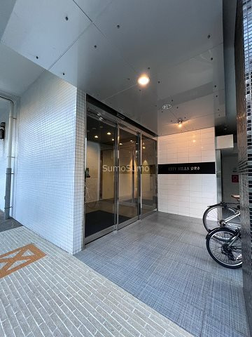 シティヒルズ安堂寺のエントランス|ゆとりのあるエントランスです