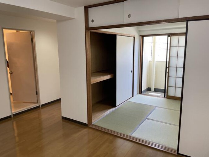 杉並区堀ノ内３丁目の賃貸マンションの寝室