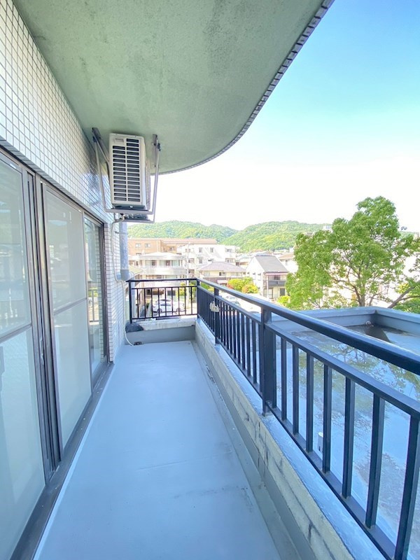 ステラ田中町のバルコニー