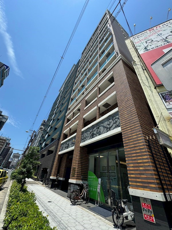 セイワパレス玉造駅上のエントランス|建物の内部です