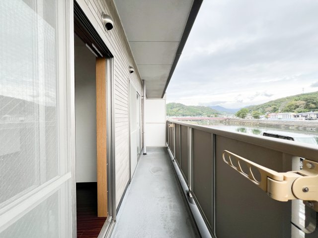 グランビューのバルコニー