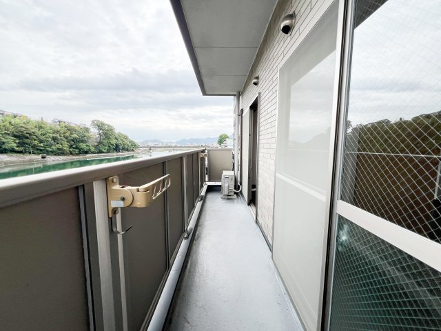 グランビューのバルコニー