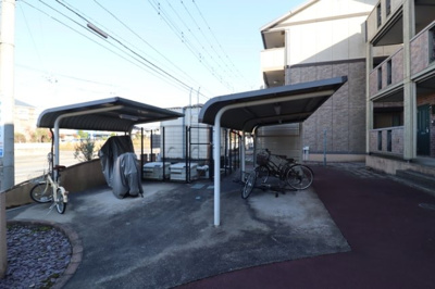 【駐車場】 | グランドセントレア８８８ Ａ・Ｂ | 駐輪場（Ｂ棟側）