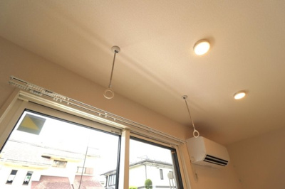 【その他】 | soavino（ソアヴィーノ） Ａ | 室内物干し（雨の日などに重宝します）