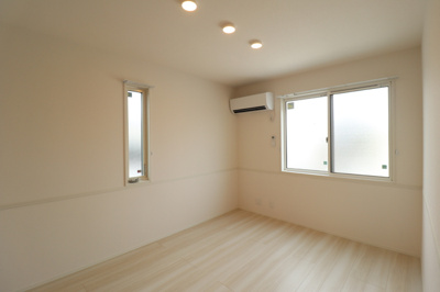 【洋室】 | soavino（ソアヴィーノ） Ａ | 北側洋室（エアコン付）