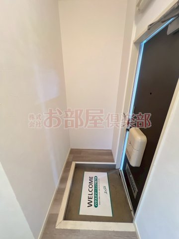 カンフォート東合川の玄関