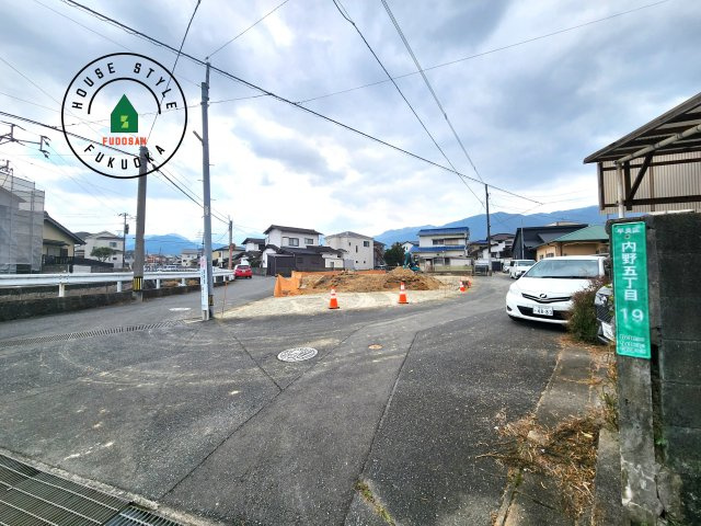 福岡市早良区内野５丁目第1-3棟（1号棟）の前面道路含む現地写真|見学の時間などお気軽にお問い合わせ下さい。
