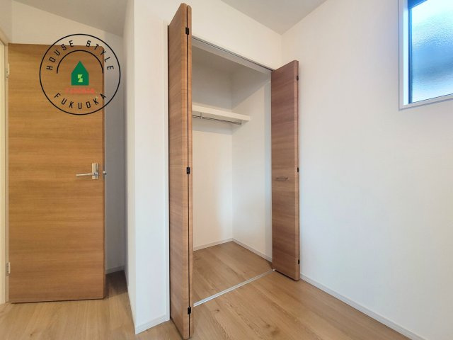 福岡市早良区内野５丁目第1-3棟（3号棟）の内観：施工例|大きなスペースがあり、収納には困りません。