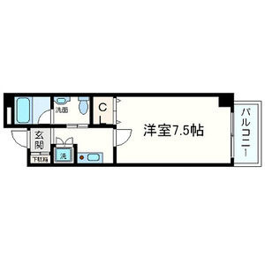 フィオレ立売堀の間取り