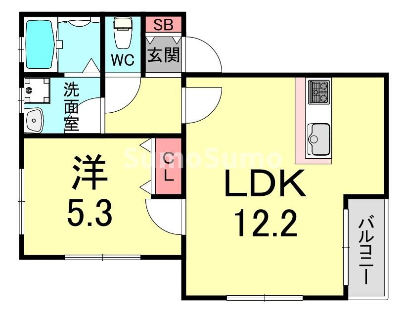 プライム御影本町の間取り