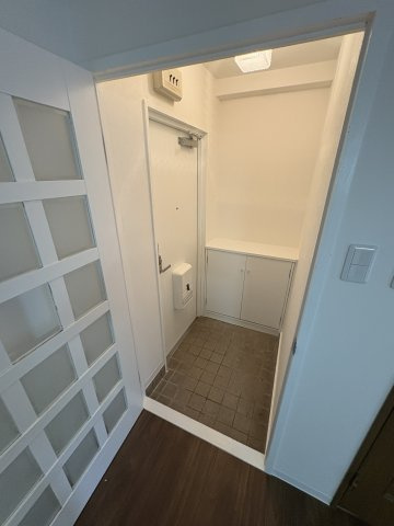 フリックコート荒田の玄関|落ち着いた玄関です