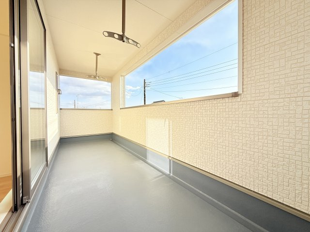 【新築戸建】笠間市旭町第8　1号棟のバルコニー