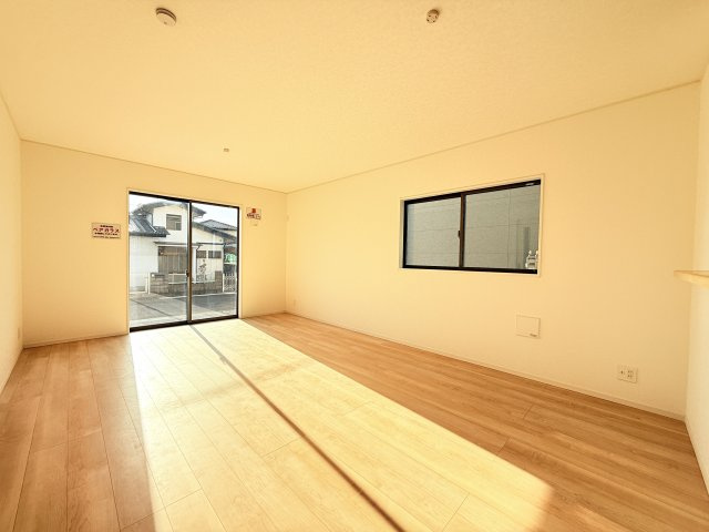 【新築戸建】笠間市旭町第8　1号棟の居間・リビング