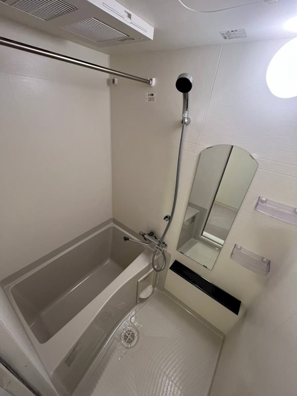 プレサンス難波フィールドの浴室