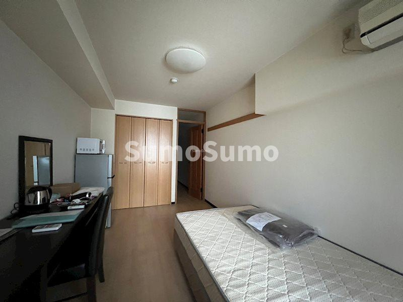 ブルーノ長堀の寝室|ゆとりの広さです