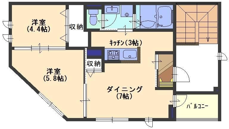 ビアンカ元町の間取り