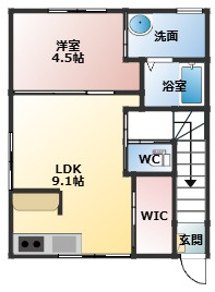 Rutile高木の間取り