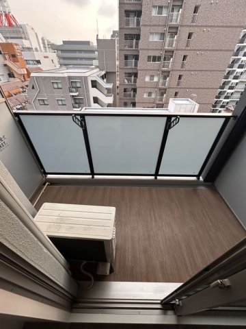 プレサンス神戸水木通ルミエスのバルコニー